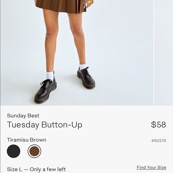 Aritzia brown crop short sleeve blazer - Picture 3 of 5